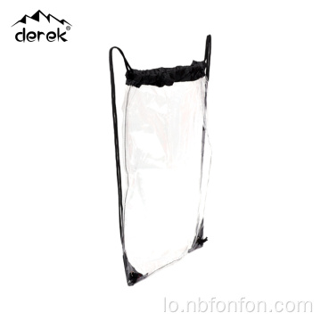 ຖົງ PVC Drawstring Bag PVC telescopic ຖົງກະເປົາສາຍລວດລາຍສິ່ງແວດລ້ອມ